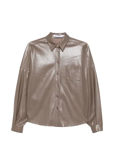 Simona Corsellini Button-up Shirt In Gray