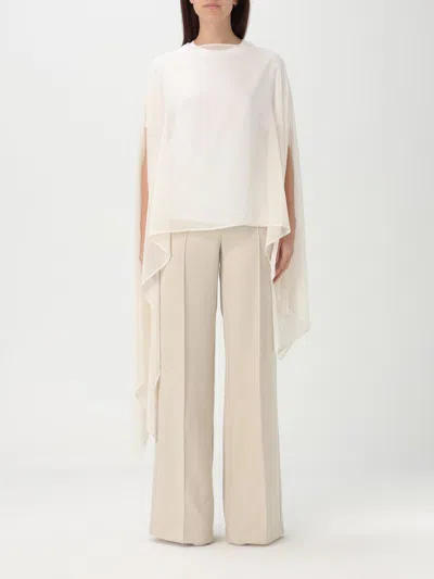 Simona Corsellini Cape  Woman Color Sand In Sand