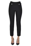 Simona Corsellini Button-detailing Trousers In Black