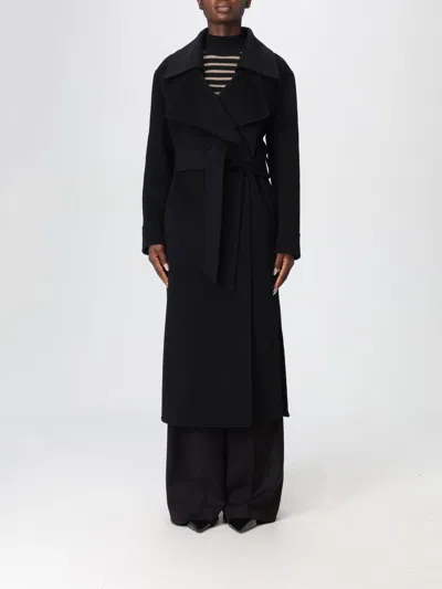 Simona Corsellini Coat  Woman Color Black