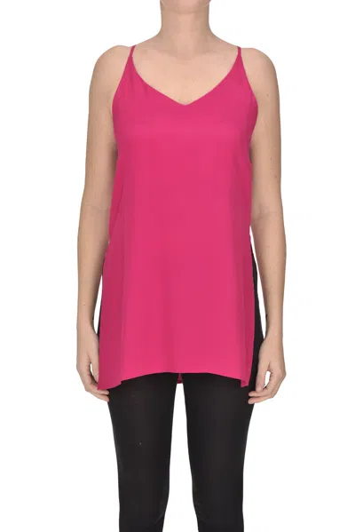 Simona Corsellini Crepè Top In Pink