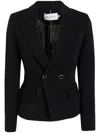Simona Corsellini Double-breasted Blazer In Black