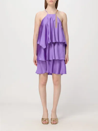 Simona Corsellini Dress  Woman In Violet
