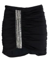 Simona Corsellini Edizione Limitata Woman Mini Skirt Black Size 8 Polyester, Elastane In Black