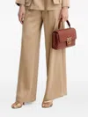 Simona Corsellini Elasticated-waist Trousers In Brown