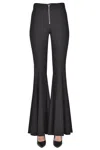 Simona Corsellini Flared Leg Trousers In Black