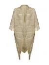 Simona Corsellini Fringed Scarf In Neutral
