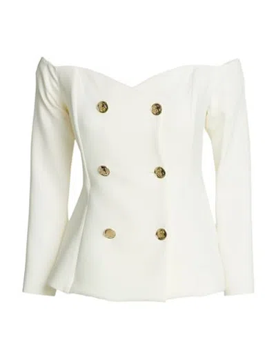 Simona Corsellini Jacket In Bianco