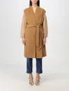 Simona Corsellini Tie-fastening Gilet In Camel