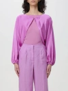 Simona Corsellini Jacket  Woman Color Fuchsia