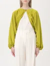 Simona Corsellini Jacket  Woman Color Green In 绿色