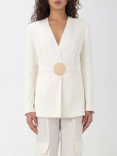 Simona Corsellini Jacket  Woman Colour White
