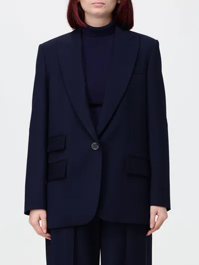 Simona Corsellini Jacket Woman Color Blue