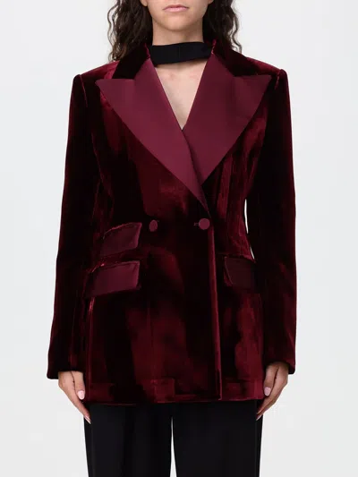 Simona Corsellini Jacket Woman Color Ruby In Brown