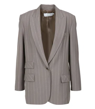 Simona Corsellini Jackets Grey In Gray