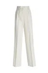 Simona Corsellini Pleated Trousers In White