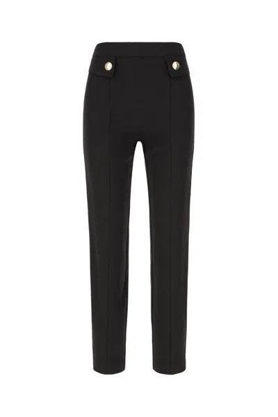 Simona Corsellini Button-detailing Trousers In Black