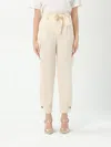 Simona Corsellini Pants  Woman Color Ivory In Ivory