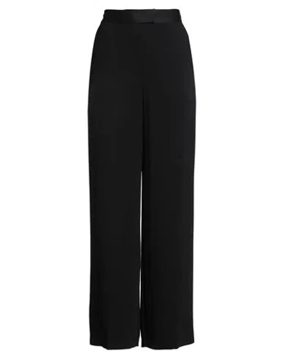 Simona Corsellini Party Edition Woman Pants Black Size 10 Polyester In Multi