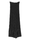 Simona Corsellini Pleated Polka-dot Trousers In Black