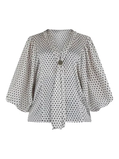 Simona Corsellini Polka-dot Top
