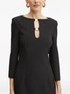 Simona Corsellini Round-neck Dress In Black
