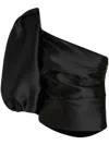 Simona Corsellini Woman Top Black Size 8 Polyester In Black