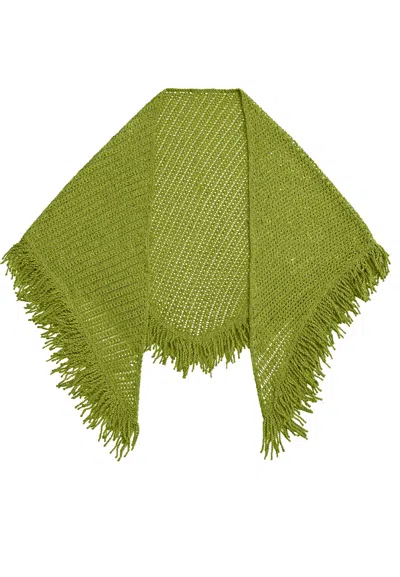 Simona Corsellini Shawl Woman  With Fringes In Other