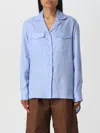 Simona Corsellini Shirt  Woman Color Gnawed Blue In Gnawed Blue