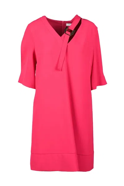 Simona Corsellini Short Dress - Fuchsia In Red