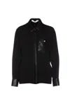 Simona Corsellini Silk-blend Shirt With Leather Accents And Timeless Design