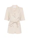 Simona Corsellini Single-breasted Blazer In Pattern