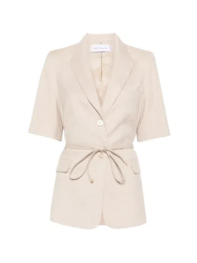 Simona Corsellini Single-breasted Blazer In Pattern