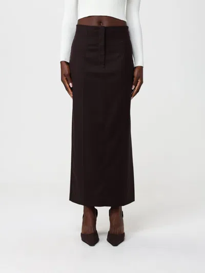 Simona Corsellini Skirt  Woman Color Brown