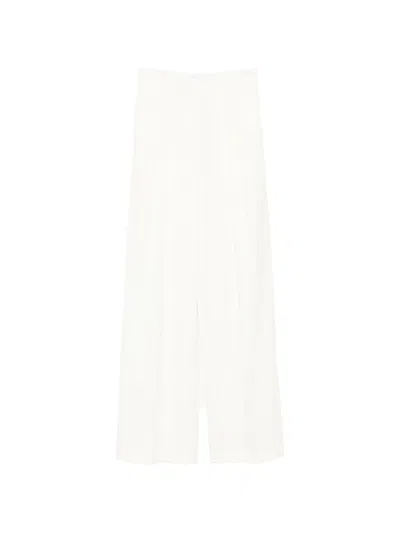 Simona Corsellini Tailored Trousers In White
