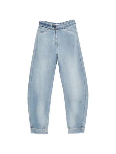 Simona Corsellini Tapered Jeans In Blue