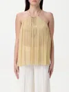 Simona Corsellini Top  Woman Color Gold In Gold