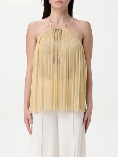 Simona Corsellini Top  Woman Color Gold
