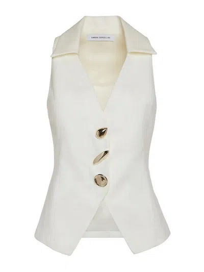 Simona Corsellini Top In White