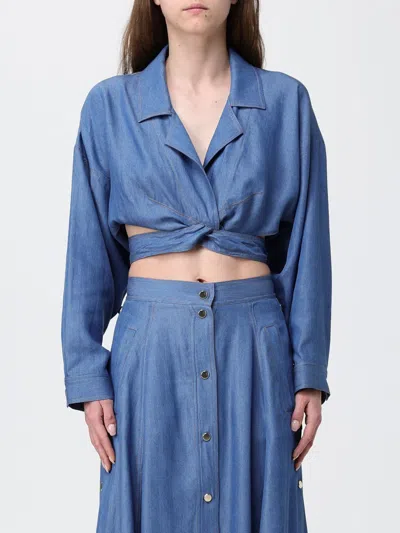 Simona Corsellini Sweater Woman In Blue