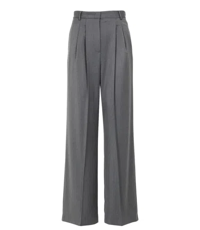 Simona Corsellini Trousers In Gray