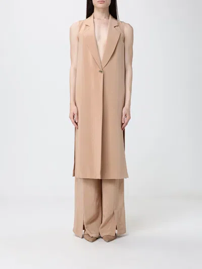 Simona Corsellini Waistcoat Woman In Neutral