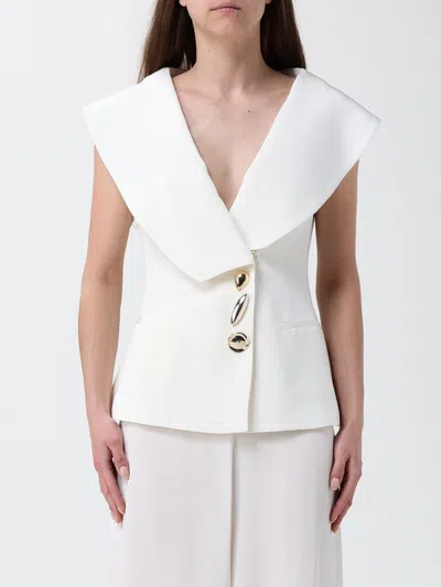 Simona Corsellini Jacket Woman In White