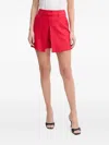Simona Corsellini Welt-pocket Shorts In Red