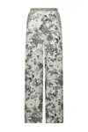 Simona Corsellini Wide-leg Trousers With Floral Print