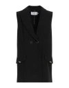 Simona Corsellini Woman Blazer Black Size 12 Polyester, Elastane