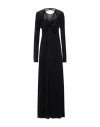Simona Corsellini Woman Jumpsuit Black Size 12 Polyamide, Metallic Fiber, Acetate