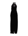 Simona Corsellini Woman Jumpsuit Black Size 8 Polyester, Elastane In Black