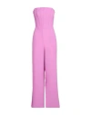 Simona Corsellini Woman Jumpsuit Mauve Size 6 Polyester, Elastane In Pink