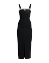 Simona Corsellini Woman Maxi Dress Black Size 10 Polyester